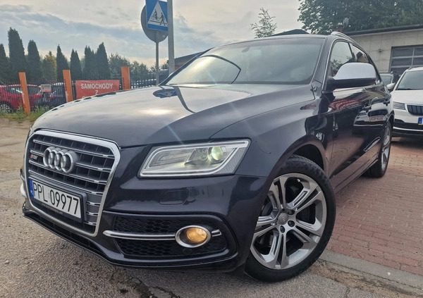 Audi SQ5 cena 106700 przebieg: 145000, rok produkcji 2013 z Wielichowo małe 301